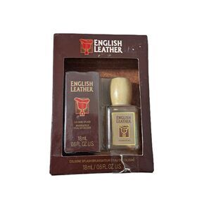 English Leather Men's Cologne Splash Mini Travel Size 0.6 Fl oz